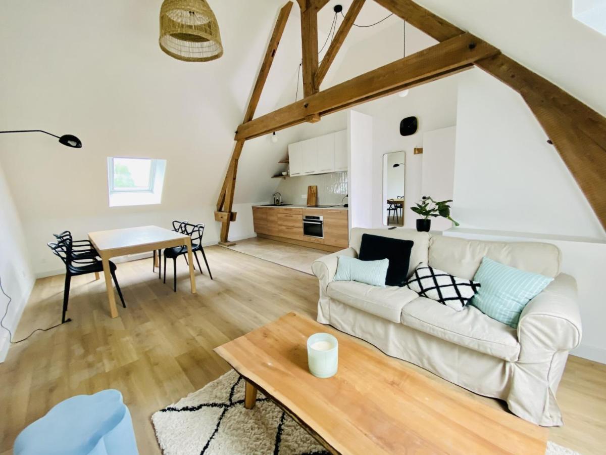 Ferienwohnung Domaine De La Quenouille Appt A Péronne Exterior foto